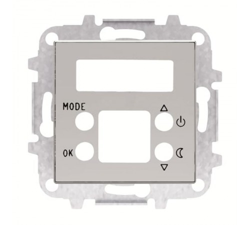 Накладка терморегулятора 8140.5, серия SKY, цвет серебряный  2CLA854050A1301  ABB