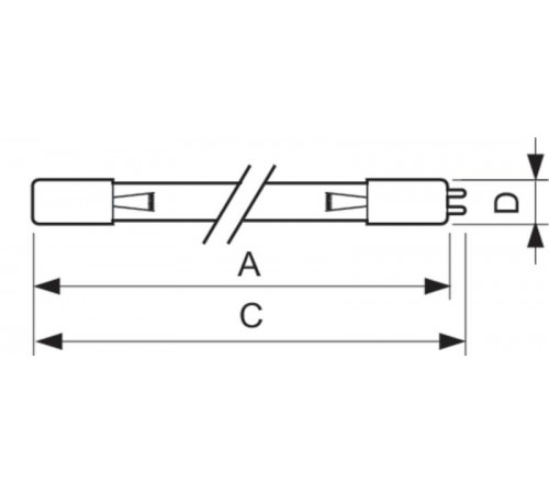 Лампа люминесцентная ультрафиолетовая TUV 36T5 HO 4P SE UNP/32  927972104099  PHILIPS
