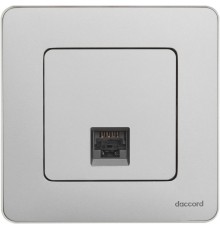 Inspiria Алюминий розетка компьютерная RJ45 С/У категория 6 UTP  673832  Legrand