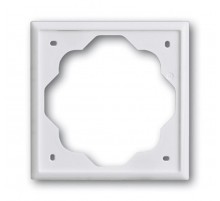 Рамка 1-постовая, серия impuls, цвет альпийский белый  1754-0-4222   2CKA001754A4222  ABB