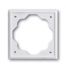 Рамка 1-постовая, серия impuls, цвет альпийский белый  1754-0-4222   2CKA001754A4222  ABB