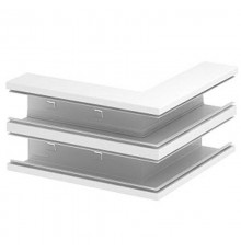 Внешний угол кабельного канала Rapid 80 нерегулируемый 90x210 мм (сталь,светло-серый) (GS-DA90210LGR)  6278512  OBO Bettermann