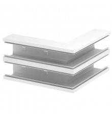 Внешний угол кабельного канала Rapid 80 нерегулируемый 90x210 мм (сталь,белый) (GS-DA90210RW)  6278510  OBO Bettermann