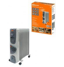 Масл. обогрев. МО-11ТВ, 2500 Вт, 11 сек, вент, рег. мощн. (1000/1500/2500+400 Вт), термостат,  SQ2501-0913  TDM