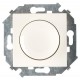 Simon 15 Сл. кость Светорегулятор поворотно-нажимной, 500Вт, 230В, винт. зажим  1591311-031  Simon