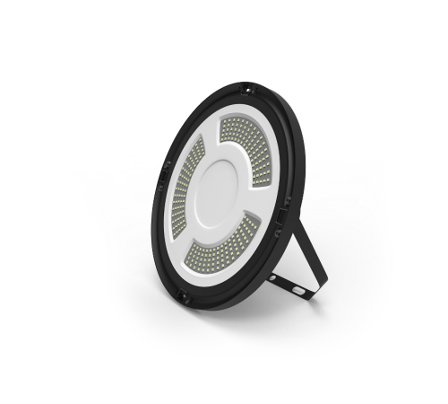 Светильник светодиодный подвесной UFO 150W 18000lm 5000K 175-265V IP65 D260*88мм черный скобка в комплекте  821536350  Gauss