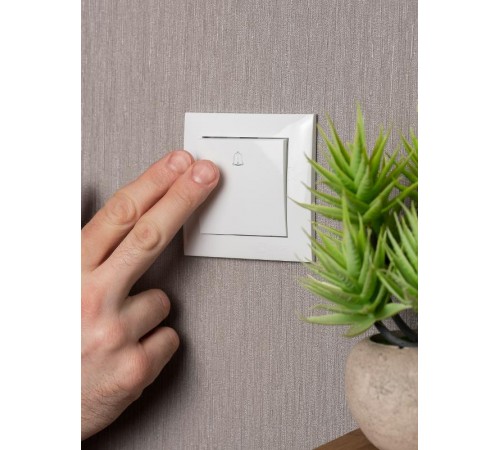 Валенсия кнопка звонка 10А белая EKF PROxima   EWV10-026-10   EKF