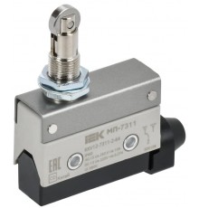 Микровыключатель концевой МП-7311 гор. толк. с наж. рол. рез. IP40  KKV12-7311-2-64  IEK