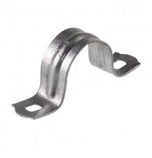 Скоба СМД 21-22 , двухлапковая для металлорукава, D18 мм, 100 шт./уп.  28-1027-1  REXANT