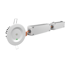 Световой указатель аварийного освещения светодиодный BS-ARUNA-83-L1-INEXI2 2,6Вт 3ч IP40 централизованный встраиваемый  a15327  Белый Свет