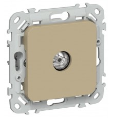 FLITE Розетка TV экран. оконечная тип M РТВм-1-1-1-ФлХ хаки  FI-A13-O-K59  IEK