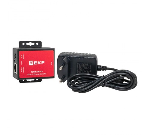 1-портовый преобразователь RS-232 в Ethernet, , MC-232-TCP TSX TSX-MC-232-TCPEKF