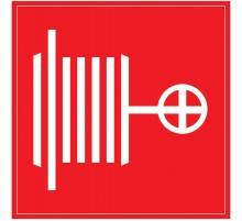 Самоклеящаяся этикетка: 150х150 мм, "Пожарный кран"  YPC10-POGKR-5-010  IEK