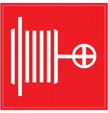 Самоклеящаяся этикетка: 150х150 мм, "Пожарный кран"  YPC10-POGKR-5-010  IEK