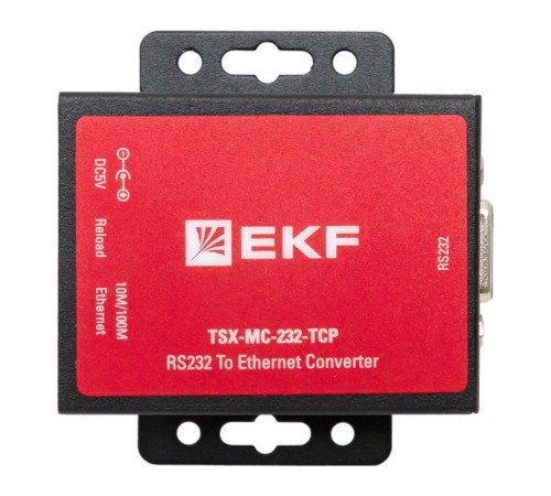 1-портовый преобразователь RS-232 в Ethernet, , MC-232-TCP TSX TSX-MC-232-TCPEKF