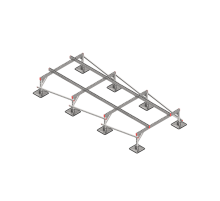 Опорная конструкция для установки оборудования TECHNORAPTOR STEELFOOT 1500х3500  KM-TR-STF-SSEI-1500-3500  КМ - профиль