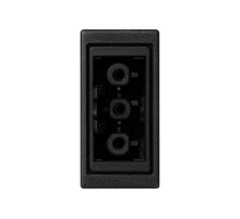 Simon Connect Коннектор гнездовой ("мама") 3-х проводные, СБСП, графит  K121B-14  Simon