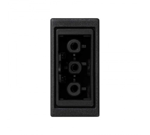 Simon Connect Коннектор гнездовой ("мама") 3-х проводные, СБСП, графит  K121B-14  Simon