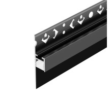 Профиль ARH-PLINTUS-FANTOM-2000 BLACK  038550   Arlight