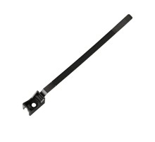 Хомутный держатель со стяжкой 32-63 мм черный (25 шт/уп)  PR08.34484  Промрукав