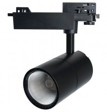 Светильник трековый светодиодный на шинопровод 30W, 2700 Lm, 4000К, 35 градусов, черный, 3х фазный, AL103 со встроенным драйвером  41602  FERON