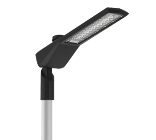 Светодиодный светильник уличный Levante M Yard 100 Вт кронштейн 48 мм 4000 K 1..10V NEMA RAL9005 черный муар  V1-S1-90748-40U05-6610040  VARTON