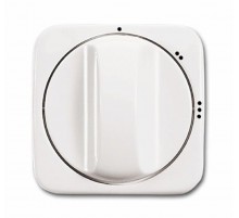 Плата центральная (накладка) с поворотной ручкой для перекл. на 3 положения, серия Reflex SI, цвет альп. белый  1710-0-3420   2CKA001710A3420  ABB