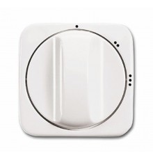 Плата центральная (накладка) с поворотной ручкой для перекл. на 3 положения, серия Reflex SI, цвет альп. белый  1710-0-3420   2CKA001710A3420  ABB