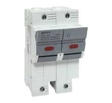 Предохранитель-разъединитель DF 22х58 2Р (тип ПВЦ)   df222-e  EKF