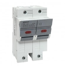Предохранитель-разъединитель DF 22х58 2Р (тип ПВЦ)   df222-e  EKF