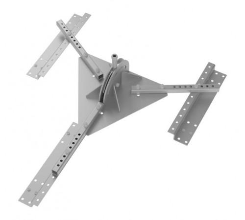 Основание для молниеприемника скатной кровли оц. сталь  ZML14D-3L-04  IEK