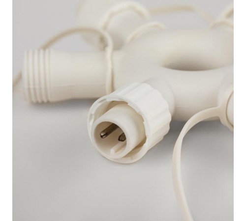 Разветвитель ERAPS-OR2 круговой для гирлянд 6 гнезд IP44 ПВХ 24 В  Б0051903  ЭРА