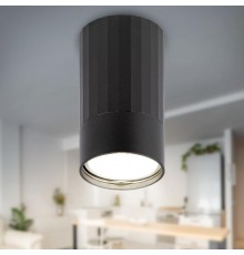 Светильник настенно-потолочный спот OL32 BK MR16 GU10 IP20 черный  Б0056376  ЭРА