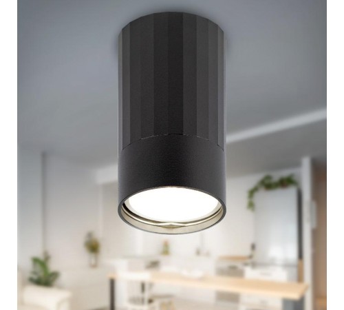 Светильник настенно-потолочный спот OL32 BK MR16 GU10 IP20 черный  Б0056376  ЭРА