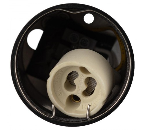 Светильник настенно-потолочный спот OL32 BK MR16 GU10 IP20 черный  Б0056376  ЭРА