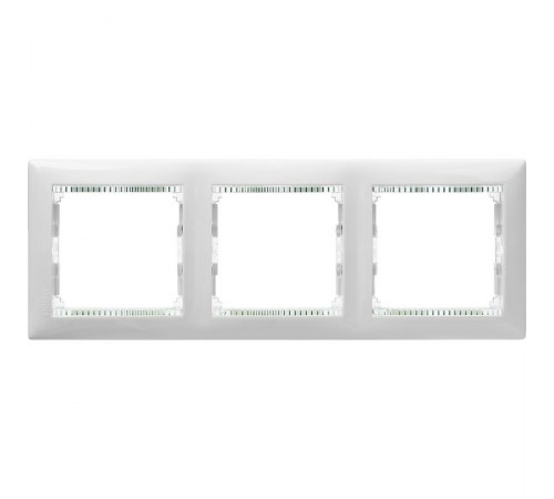 Valena Бел/кристалл Рамка 3-ая гориз  774463  Legrand