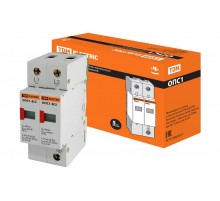 Разрядник ОПС1-B 2Р In=30kA Un=400B Im=60kA   SQ0201-0002  TDM
