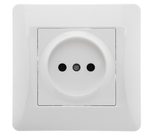 Ugra Розетка 1-ой б/з с з/ш, СУ , 16А, 250В, белый  С11Р2-001  GUSI Electric