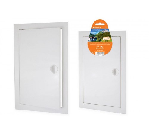 Люк ревизионный с ручкой 200х400, белый  SQ1807-0425  TDM