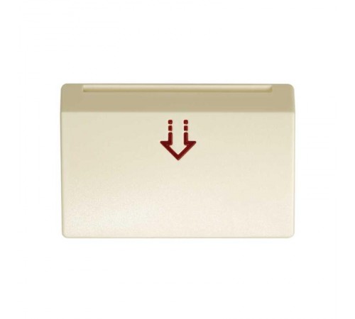 Накладка на выключатель под карточку, S27, слоновая кость  27078-31  Simon