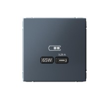 ArtGallery Грифель Розетка USB тип-С 65Вт высокоскор.заряд. QC, PD, механизм  GAL000727  SE