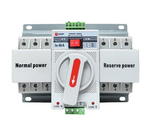 Устройство АВР МCB 40А (C) 3Р 400В PROxima  ats-mcb-40c-3p-pro  EKF