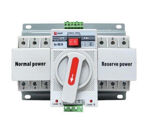 Устройство АВР МCB 40А (C) 3Р 400В PROxima  ats-mcb-40c-3p-pro  EKF