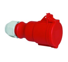 Розетка кабельная 32А 5р(3р+N+E) 400В 6h IP44 304-TLS I 304-TLS-Bals I Bals