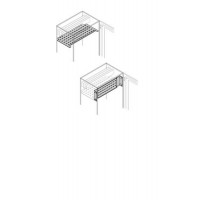 Перегородка верт.задн. H=200мм W=800мм1STQ008865A0000  ABB