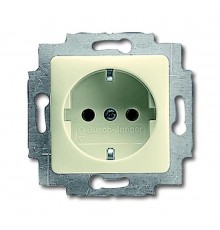 Розетка SCHUKO 16А 250В, цвет слоновая кость  2011-0-2720   2CKA002011A2720  ABB