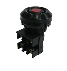 КЕ-081 У2 исп.4, красный, 1з, цилиндр, IP54, 10А ,660В, выключатель кнопочный  (ЭТ)  ET502383  Электротехник