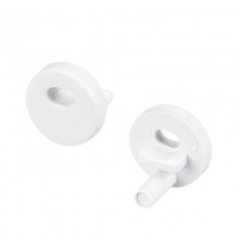 Заглушка ARH-ROUND-D8 с отверстием (Arlight, Пластик)  037401  Arlight