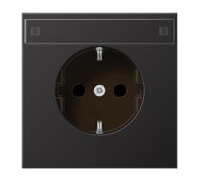 SCHUKO розетка с полем для надписи и защитой от детей  AL1520KINAD  Jung