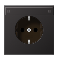 SCHUKO розетка с полем для надписи и защитой от детей  AL1520KINAD  Jung